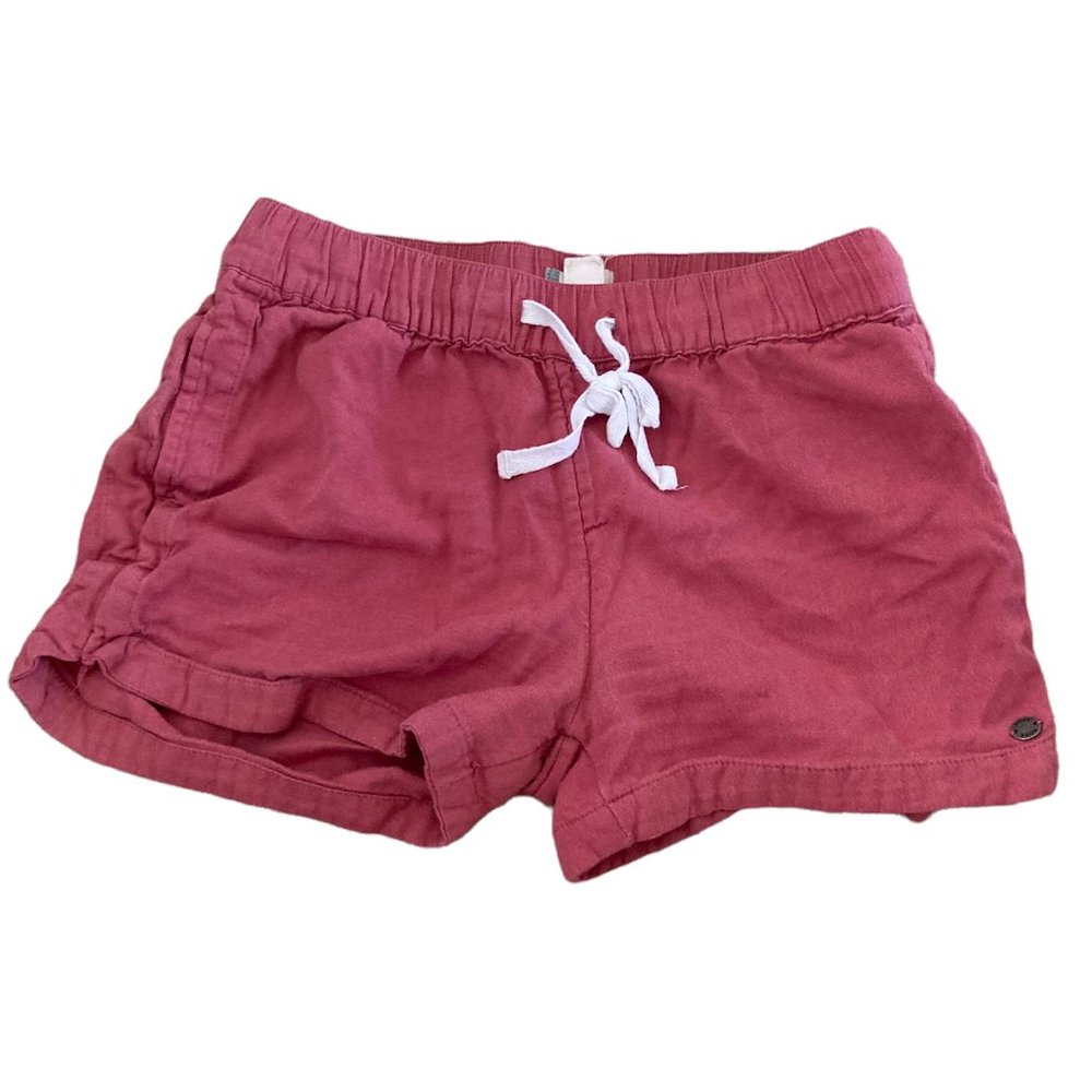 Girls pink roxy shorts